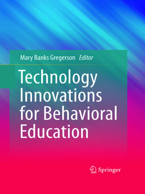 cover image of Technology Innovations for Behavioral Education
